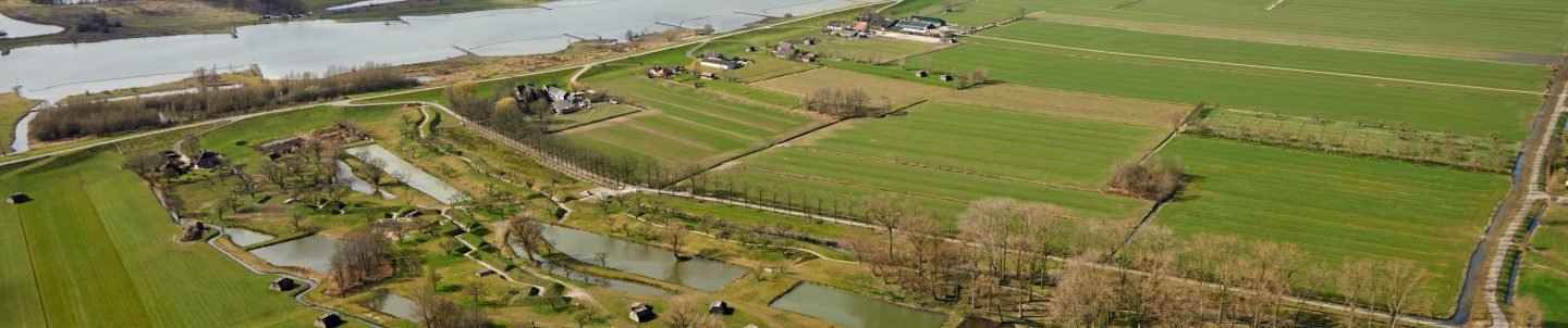 Luchtfoto Werk aan de Groeneweg