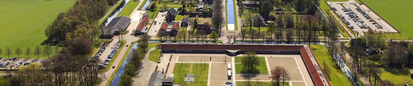 Aerial view of Veenhuizen, one of the Colonies of Benevolence in Drenthe, the Netherlands. Photo by Siebe Swart