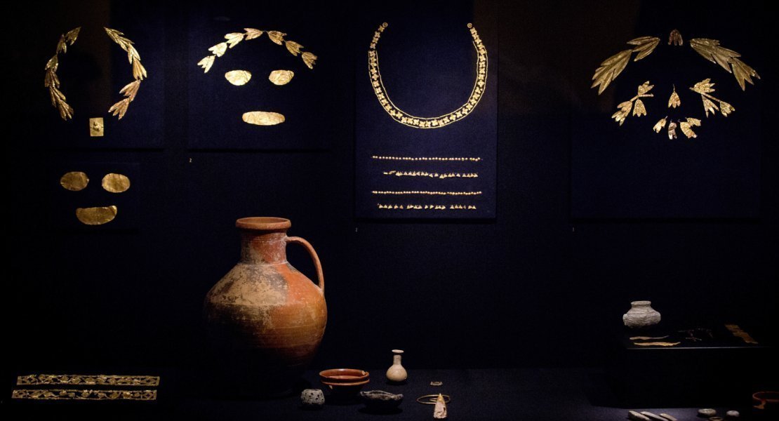 Krimgoud tentoongesteld in het Allard Pierson Museum