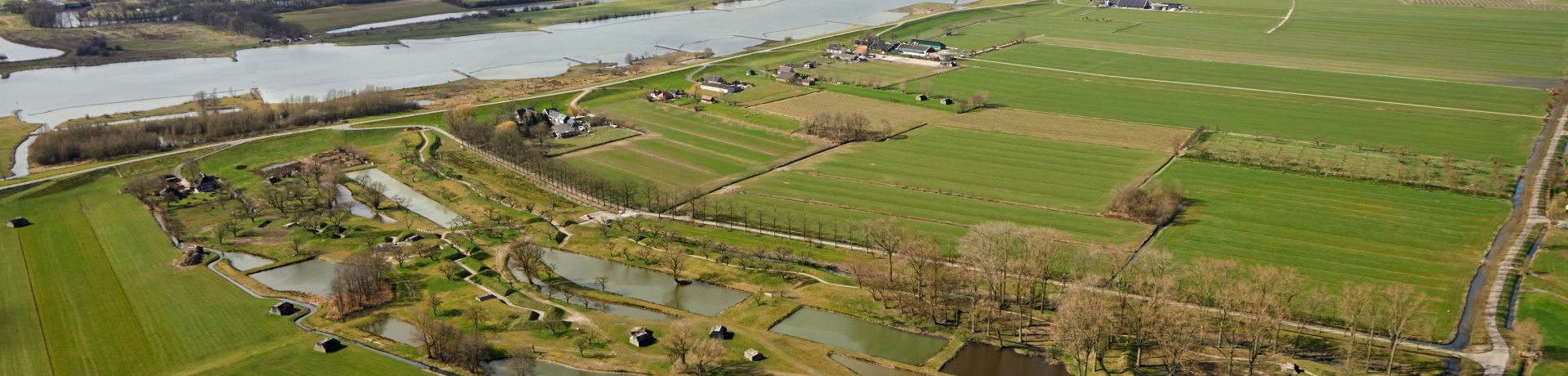 Luchtfoto Werk aan de Groeneweg