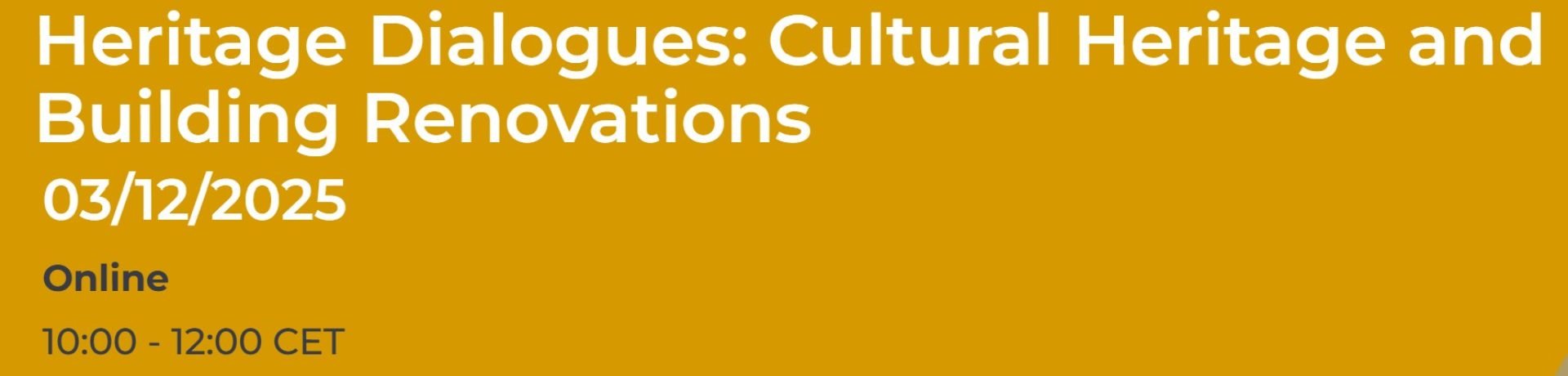 Heritage Dialogues