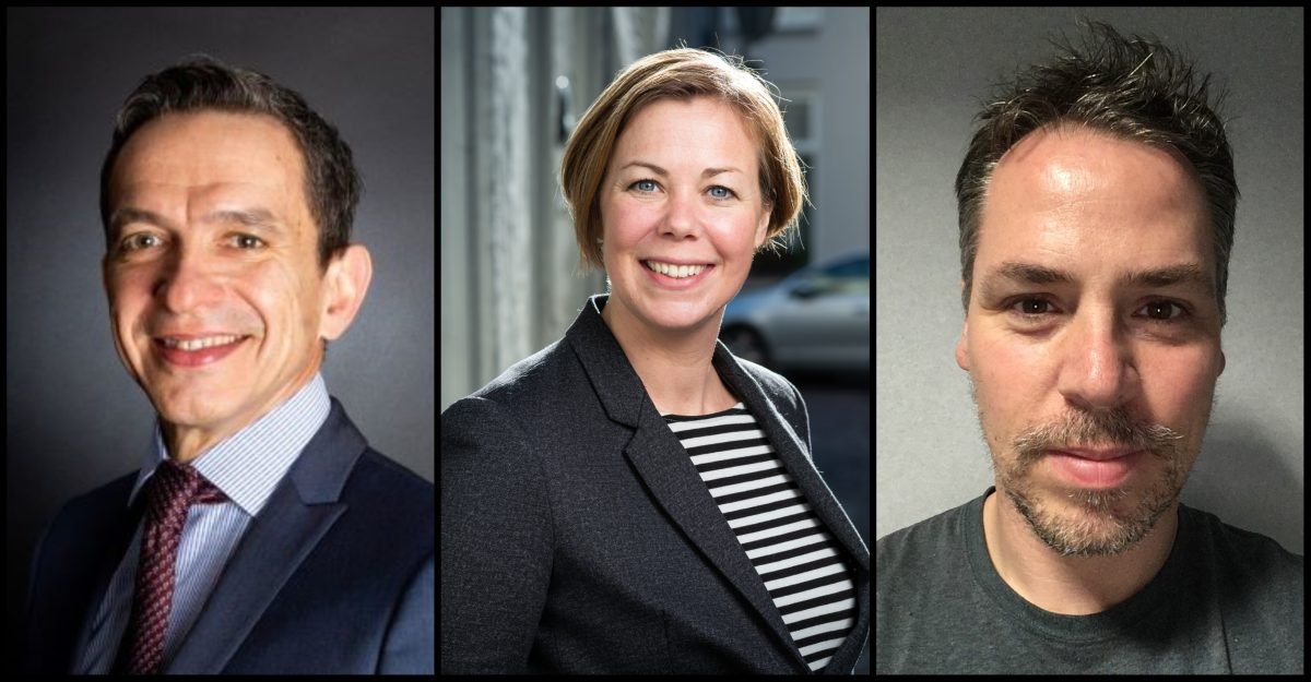 ICOMOS Lecturers on 13 October 2021: Peter DeBrine, Elizabeth Stoit and Piet Geleyns