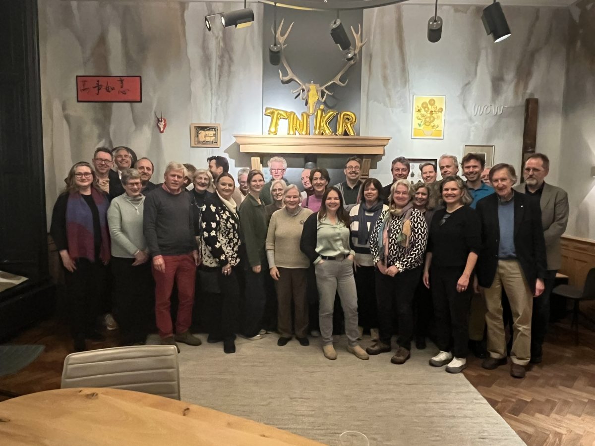Nieuwjaarsreceptie 2026 groepsfoto