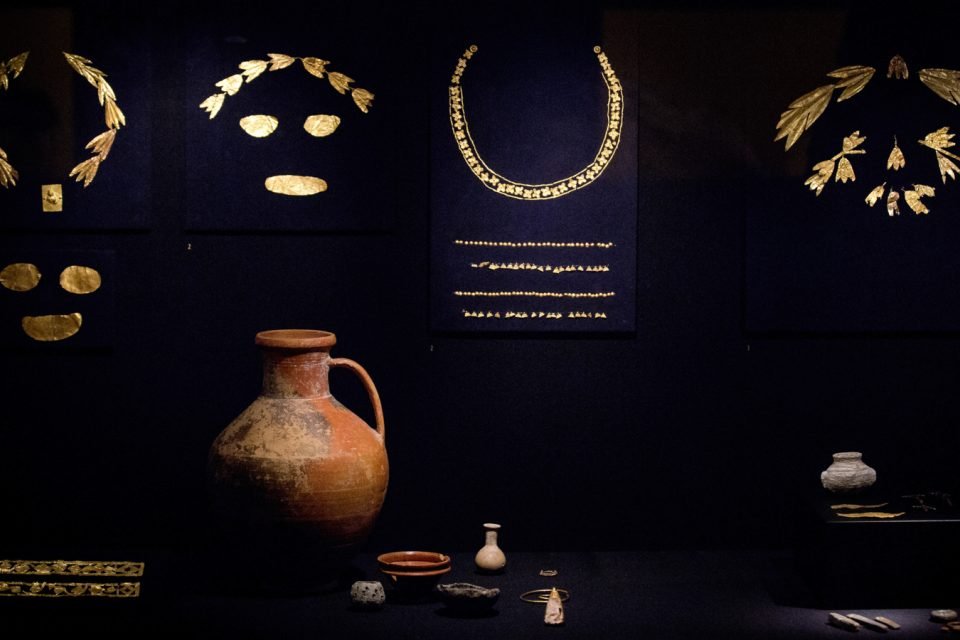 Krimgoud tentoongesteld in het Allard Pierson Museum