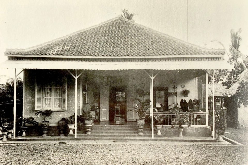 Colonial house in the Dutch East Indies