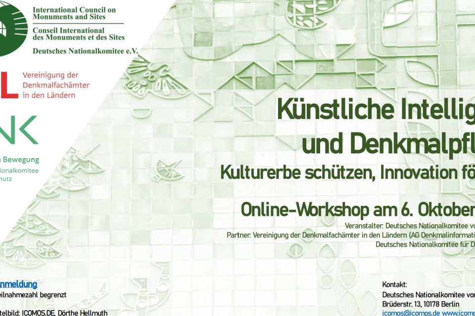 ICOMOS DE flyer