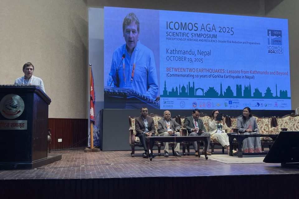 Kai Weise tijdens het scientific symposium van de GA 2025
