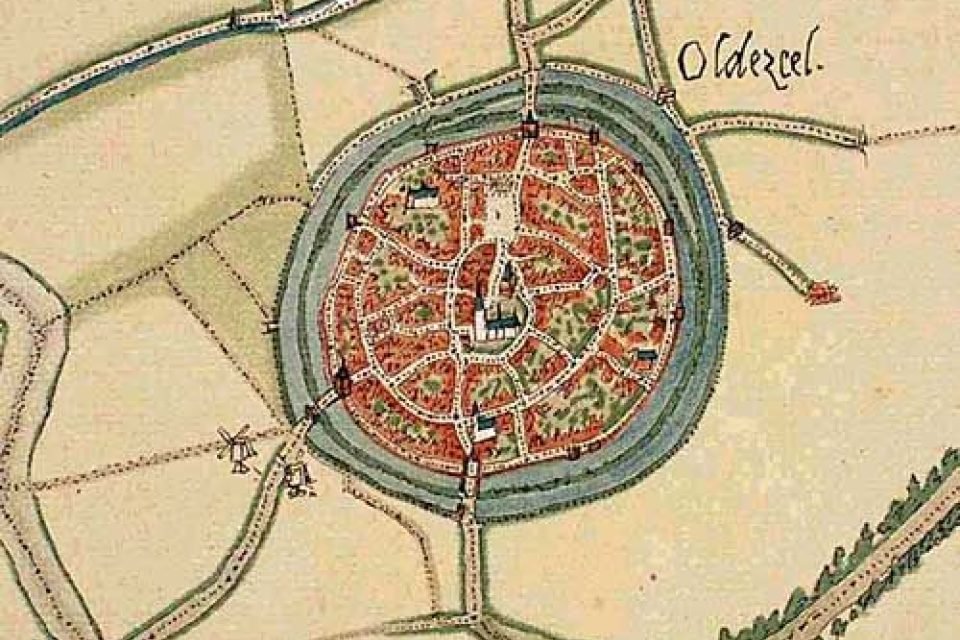 Historische kaart van Oldenzaal